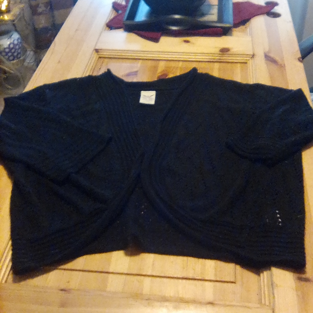 Womens Black Cardigan